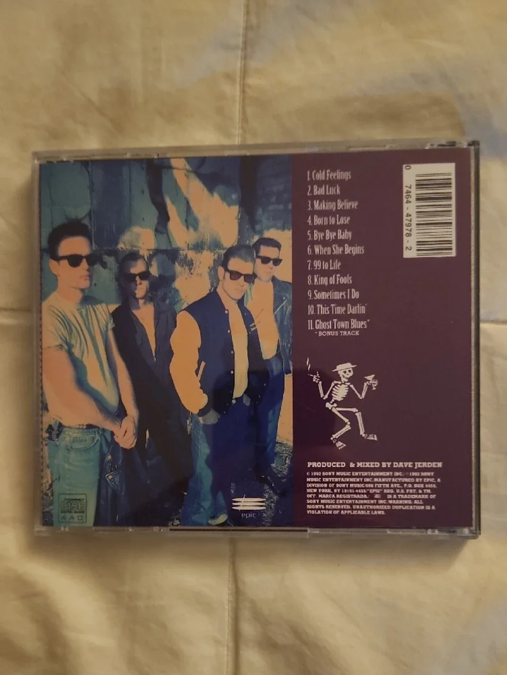 'Social Distortion 'Somewhere Between Heaven and Hell' CD RARELY PLAYED VG